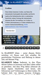Mobile Screenshot of klarheit-leben.de